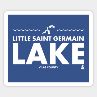 Vilas County, Wisconsin - Little Saint Germain Magnet